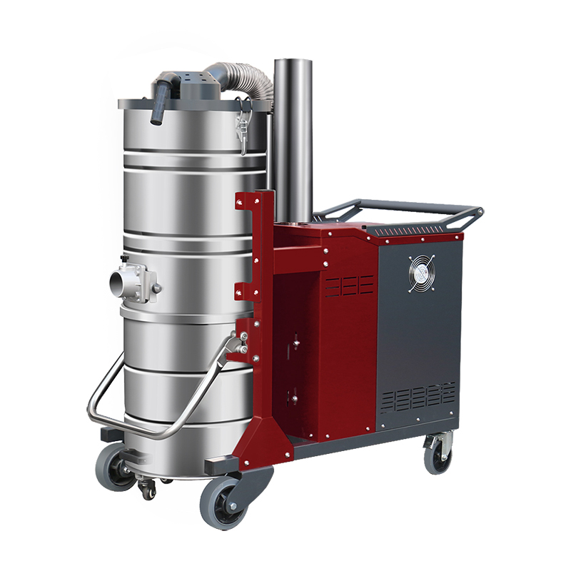 赤峰坦洁380V 双桶手动反吹工业吸尘器X8系列