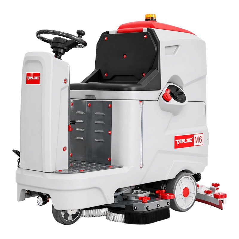 赤峰坦洁驾驶式洗地机M6【双刷】